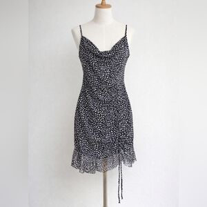 Black and White Polka Dot Dress